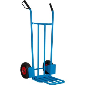 Magasinkärra med fällbar lastram 200 kg