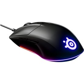 SteelSeries Rival 3 optisk trådbunden mus, svart