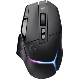 Logitech G G502 X PLUS optisk trådlös mus, svart