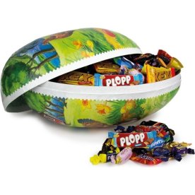 Påskägg med inslaget godis, 3 kg