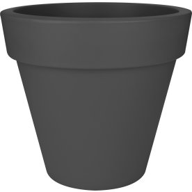 Elho Pure Rund blomkruka, 39 cm, antracit