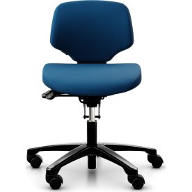 Kontorsstol RH Activ 200 Låg rygg Medium sits Blå