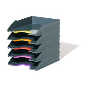 Durable Varicolor Mix brevkorgar | Antracit