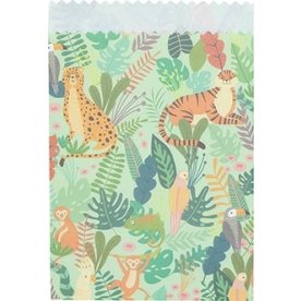 Godispåse, djungel, papper, 13x19 cm, 8 st.