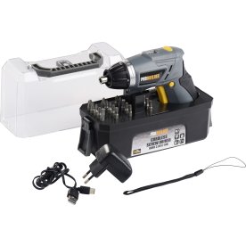 Probuilder Skruvmejsel sladdlös 3,6V, m. tillbehör