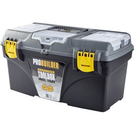 Probuilder verktygslåda m/organisator, 21"
