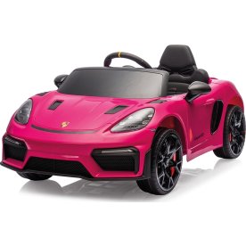 Elbil Porsche Spyder 718 RS barnbil, rosa
