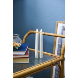 Sirius Sille Uppladdningsbara LED-ljus, vit, 2st