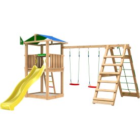 Jungle Gym Hut 2.1 Lektorn, Klättring & Rutschkana
