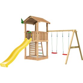 Jungle Gym Cottage 2.1 Lektorn, gungor+rutschkana