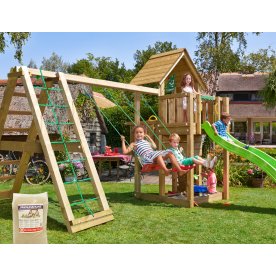 Jungle Gym Cubby Lektorn, Klättring, sand & rutch.