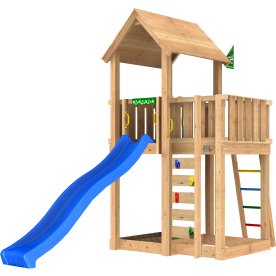 Jungle Gym Mansion 2.1 Lektorn, sand & rutschkana