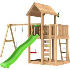 Jungle Gym Mansion 2.1 Lektorn, gungor+rutschkana