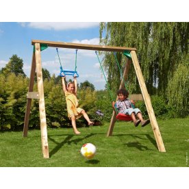Jungle Gym gungställning med 2 gungor