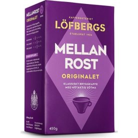 Löfbergs Bryggkaffe Mellanrost, 450g