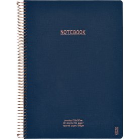 Kozo Premium Anteckningsblock, A4 | Rutat | Navy