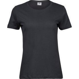 Tee Jays Sof Tee Dam, Mörkgrå, Stl. L