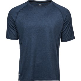 Tee Jays CoolDry Tee, Navy melange, Stl. 2XL
