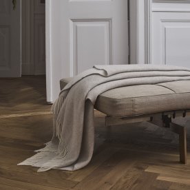 Georg Jensen Damask Union Pläd 140x200 cm, sand