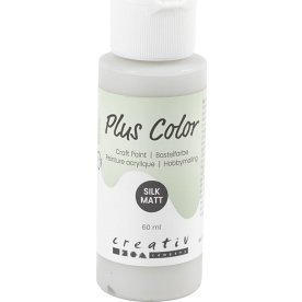 Hobbyfärg Plus Color Plus 60ml ljusgrå