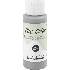 Hobbyfärg Plus Color 60ml rain grey