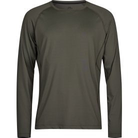 Tee Jays Långärmad CoolDry Tee, Grön, Stor. XL