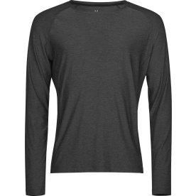 Tee Jays Långärmad CoolDry Tee, Svart mel, Stl. L
