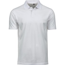 Tee Jays Power Polo, Vit, Stl. XL