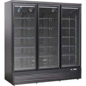 Scandomestic DC1664BB - Displaykylskåp, svart