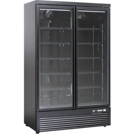 Scandomestic DF1006BD - Displayfrys, svart