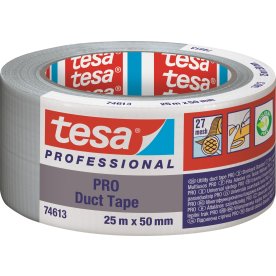 tesa Pro Gaffatejp | 50 mm | 25 m | Grå