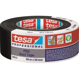tesa Pro Gaffatejp | 50 mm | 50 m | Svart