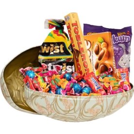 Påskägg m. inslaget Godis, 745g