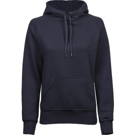 Tee Jays Hooded Sweatshirt, Dam, Navyblå, Stl. 2XL