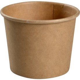Portionsmugg, kartong, brun, 60ml, 50 st.