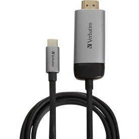 Verbatim USB-C till HDMI-adapter 1,5 m, svart