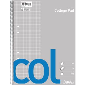 Bantex Col Kollegieblock SE | A4+ | Rutat