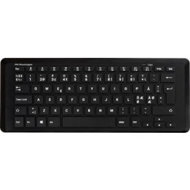 Mousetrapper Mini Wireless Tangentbord, svart