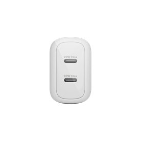 Re-charge Pro - EU väggladdare 2x USB-C 20W - W