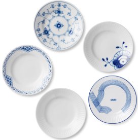 Royal Copenhagen Historia Mix Tallrikar 11cm 5st