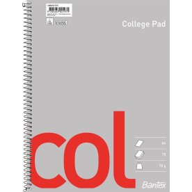 Bantex Col Kollegieblock | A4+ | Blank