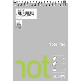 Bantex Note Spiralblock | A6 | Blank