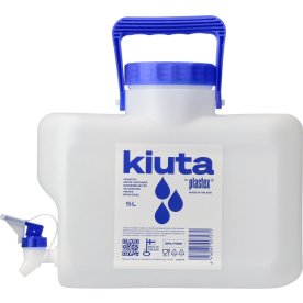 Plastex Vattendunk, 5L med kran, livsmedelsgodkänd