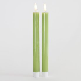 Sirius Sille LED-ljusH25cm, vårgrön, 2 st