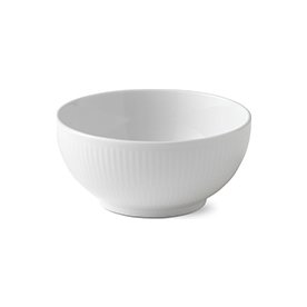 Royal Copenhagen White Fluted Skål 47 cl, 13 cm