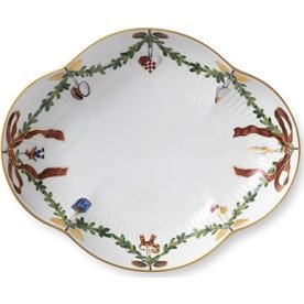 Royal Copehagen Star Fluted julfat 22 cm