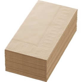 Duni Middagsservett, 1/8, naturbrun, 300 st.