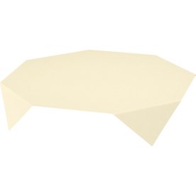 Dunisilk Bordsduk, 84x84 cm, Cream, 20 st.