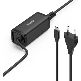 Hama Strömförsörjning USB-C 100-240V 5-20V/65W