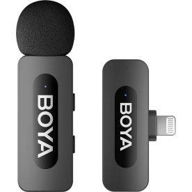 BOYA Mikrofon Mini V2.0 Blixt Trådlös 2,4 Ghz